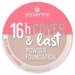 Тональная основа, Essence (Эссенс) 8 г 16ч Кавер энд ласт пудровая тон 09 soft tan