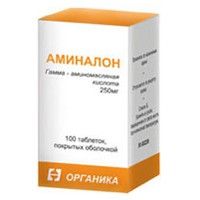 Аминалон табл. п/о 250 мг 50 шт.