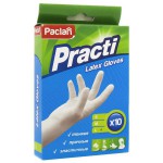 Перчатки латексные, Paclan (Паклан) р.  L 10 шт