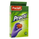 Перчатки хозяйственные, Paclan (Паклан) р. l 10 шт Практи нитриловые