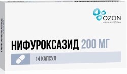 Нифуроксазид, капсулы 200 мг 14 шт