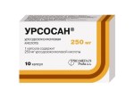 Урсосан, капсулы 250 мг 10 шт